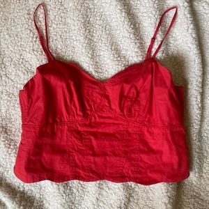 Cute Summer Crop Top from Anthropologie